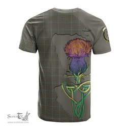 Scottish Haig Clan Tartan with Thistle and Scotland Map Tartan Plaid T Shirt Scottish Plaid Tartan Plaid - ScotsTee - scotstee.com