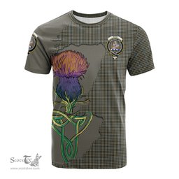 Scottish Haig Clan Tartan with Thistle and Scotland Map Tartan Plaid T Shirt Scottish Plaid Tartan Plaid - ScotsTee - scotstee.com