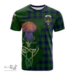 Scottish Keith Modern Clan Tartan with Thistle and Scotland Map Tartan Plaid T Shirt Scottish Plaid Tartan Plaid - ScotsTee - scotstee.com