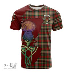 Scottish MacGill Clan Tartan with Thistle and Scotland Map Tartan Plaid T Shirt Scottish Plaid Tartan Plaid - ScotsTee - scotstee.com