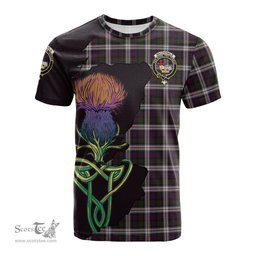 Scottish MacDonald Dress Clan Tartan with Thistle and Scotland Map Tartan Plaid T Shirt Scottish Plaid Tartan Plaid - ScotsTee - scotstee.com