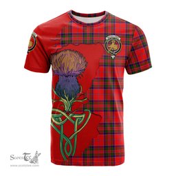 Scottish MacGillivray Modern Clan Tartan with Thistle and Scotland Map Tartan Plaid T Shirt Scottish Plaid Tartan Plaid - ScotsTee - scotstee.com