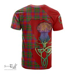 Scottish MacKintosh Modern Clan Tartan with Thistle and Scotland Map Tartan Plaid T Shirt Scottish Plaid Tartan Plaid - ScotsTee - scotstee.com