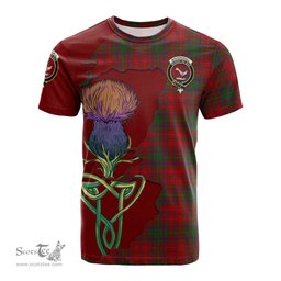Scottish MacDougall Clan Tartan with Thistle and Scotland Map Tartan Plaid T Shirt Scottish Plaid Tartan Plaid - ScotsTee - scotstee.com