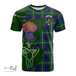 Scottish MacIntyre Hunting Modern Clan Tartan with Thistle and Scotland Map Tartan Plaid T Shirt Scottish Plaid Tartan Plaid - ScotsTee - scotstee.com