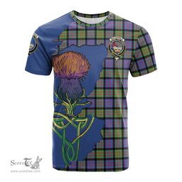Scottish MacDonald Ancient Clan Tartan with Thistle and Scotland Map Tartan Plaid T Shirt Scottish Plaid Tartan Plaid - ScotsTee - scotstee.com