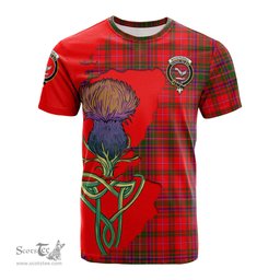 Scottish MacDougall Modern Clan Tartan with Thistle and Scotland Map Tartan Plaid T Shirt Scottish Plaid Tartan Plaid - ScotsTee - scotstee.com