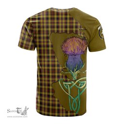 Scottish Jardine Clan Tartan with Thistle and Scotland Map Tartan Plaid T Shirt Scottish Plaid Tartan Plaid - ScotsTee - scotstee.com