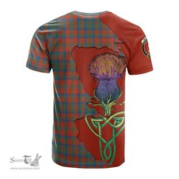 Scottish Matheson Ancient Clan Tartan with Thistle and Scotland Map Tartan Plaid T Shirt Scottish Plaid Tartan Plaid - ScotsTee - scotstee.com