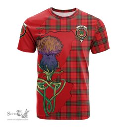 Scottish Seton Modern Clan Tartan with Thistle and Scotland Map Tartan Plaid T Shirt Scottish Plaid Tartan Plaid - ScotsTee - scotstee.com
