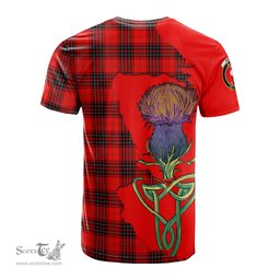 Scottish Wemyss Modern Clan Tartan with Thistle and Scotland Map Tartan Plaid T Shirt Scottish Plaid Tartan Plaid - ScotsTee - scotstee.com