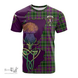 Scottish Taylor Clan Tartan with Thistle and Scotland Map Tartan Plaid T Shirt Scottish Plaid Tartan Plaid - ScotsTee - scotstee.com
