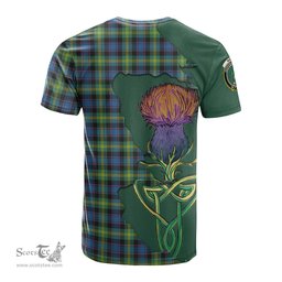 Scottish Watson Ancient Clan Tartan with Thistle and Scotland Map Tartan Plaid T Shirt Scottish Plaid Tartan Plaid - ScotsTee - scotstee.com