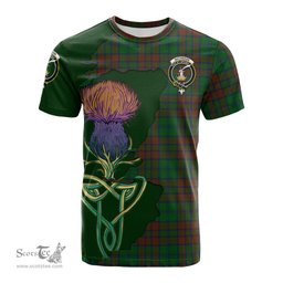 Scottish Matheson Hunting Highland Clan Tartan with Thistle and Scotland Map Tartan Plaid T Shirt Scottish Plaid Tartan Plaid - ScotsTee - scotstee.com