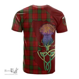 Scottish Maxwell Clan Tartan with Thistle and Scotland Map Tartan Plaid T Shirt Scottish Plaid Tartan Plaid - ScotsTee - scotstee.com