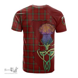 Scottish Morrison Ancient Clan Tartan with Thistle and Scotland Map Tartan Plaid T Shirt Scottish Plaid Tartan Plaid - ScotsTee - scotstee.com