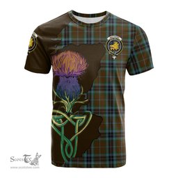 Scottish MacTavish Hunting Clan Tartan with Thistle and Scotland Map Tartan Plaid T Shirt Scottish Plaid Tartan Plaid - ScotsTee - scotstee.com