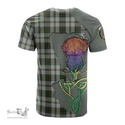 Scottish Taylor Dress Clan Tartan with Thistle and Scotland Map Tartan Plaid T Shirt Scottish Plaid Tartan Plaid - ScotsTee - scotstee.com