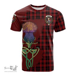 Scottish Murray of Ochtertyre Clan Tartan with Thistle and Scotland Map Tartan Plaid T Shirt Scottish Plaid Tartan Plaid - ScotsTee - scotstee.com