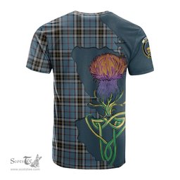 Scottish MacTavish Dress Clan Tartan with Thistle and Scotland Map Tartan Plaid T Shirt Scottish Plaid Tartan Plaid - ScotsTee - scotstee.com
