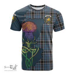 Scottish MacTavish Dress Clan Tartan with Thistle and Scotland Map Tartan Plaid T Shirt Scottish Plaid Tartan Plaid - ScotsTee - scotstee.com