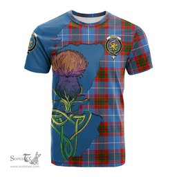 Scottish Newton Clan Tartan with Thistle and Scotland Map Tartan Plaid T Shirt Scottish Plaid Tartan Plaid - ScotsTee - scotstee.com