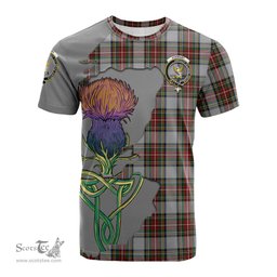 Scottish Stewart Dress Clan Tartan with Thistle and Scotland Map Tartan Plaid T Shirt Scottish Plaid Tartan Plaid - ScotsTee - scotstee.com
