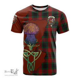 Scottish Skene of Cromar Black Clan Tartan with Thistle and Scotland Map Tartan Plaid T Shirt Scottish Plaid Tartan Plaid - ScotsTee - scotstee.com