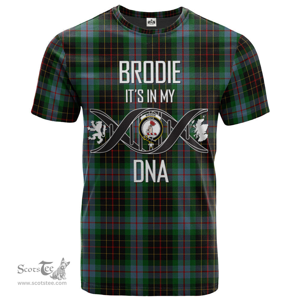 Scottish Brodie Hunting Its In My DNA Plaid Family Crest Tartan T Shirt Scottish Plaid Tartan Plaid - ScotsTee - scotstee.com