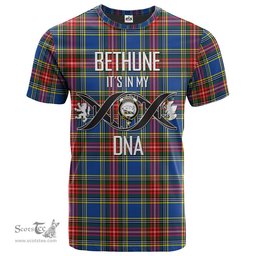 Scottish Bethune Its In My DNA Plaid Family Crest Tartan T Shirt Scottish Plaid Tartan Plaid - ScotsTee - scotstee.com