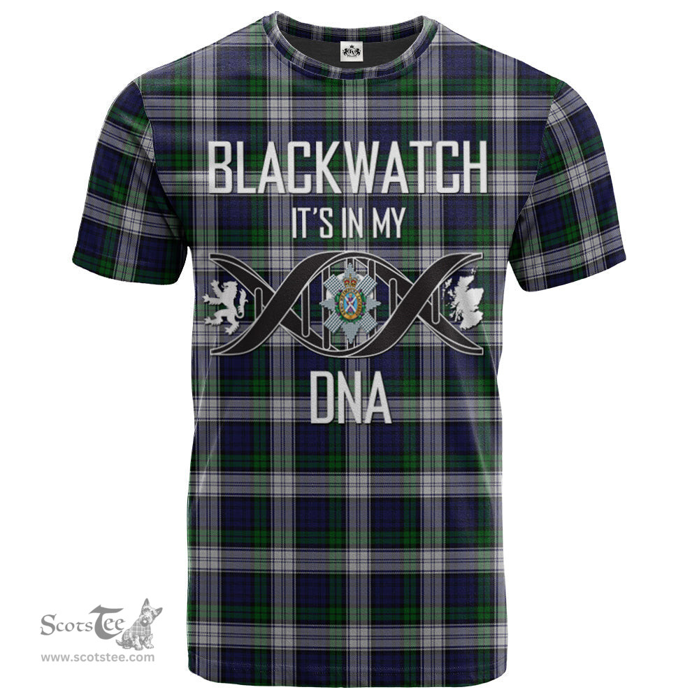 Scottish Blackwatch Dress (Asymmetrical) Its In My DNA Plaid Family Crest Tartan T Shirt Scottish Plaid Tartan Plaid - ScotsTee - scotstee.com