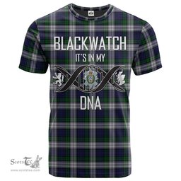 Scottish Blackwatch Dress (Asymmetrical) Its In My DNA Plaid Family Crest Tartan T Shirt Scottish Plaid Tartan Plaid - ScotsTee - scotstee.com