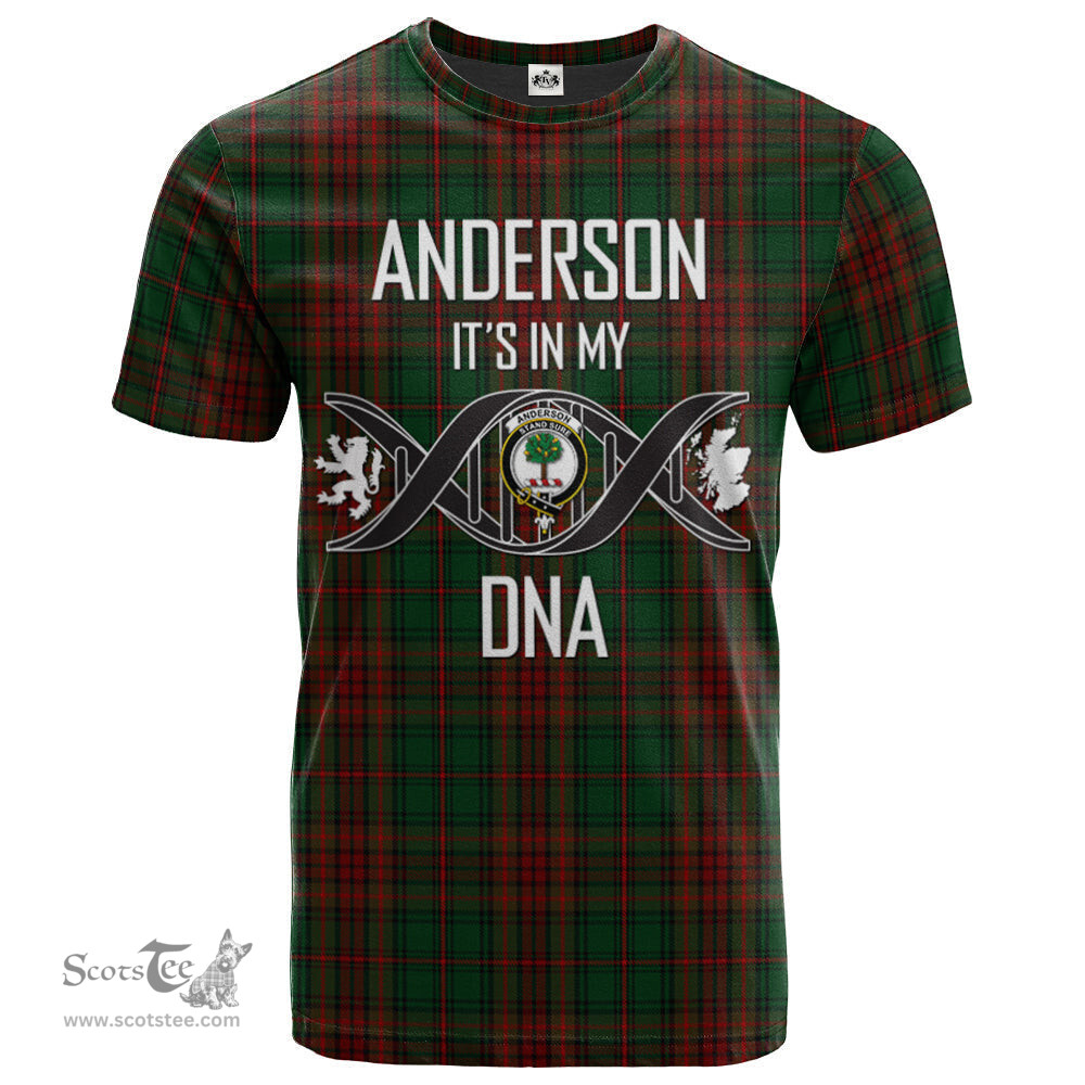 Scottish Anderson Coulson Bonner 01 Its In My DNA Plaid Family Crest Tartan T Shirt Scottish Plaid Tartan Plaid - ScotsTee - scotstee.com