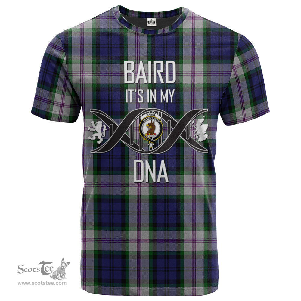 Scottish Baird Dress Its In My DNA Plaid Family Crest Tartan T Shirt Scottish Plaid Tartan Plaid - ScotsTee - scotstee.com
