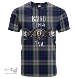 Scottish Baird Dress Its In My DNA Plaid Family Crest Tartan T Shirt Scottish Plaid Tartan Plaid - ScotsTee - scotstee.com
