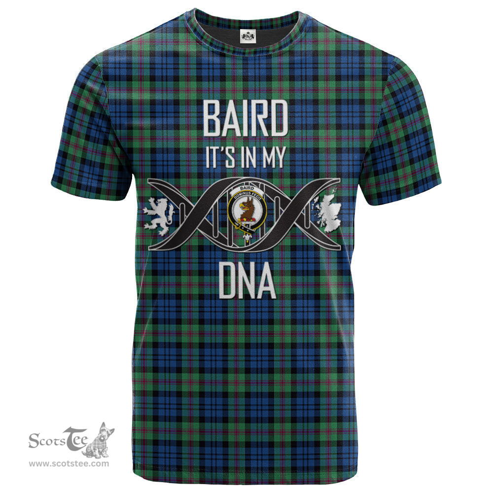 Scottish Baird Ancient Its In My DNA Plaid Family Crest Tartan T Shirt Scottish Plaid Tartan Plaid - ScotsTee - scotstee.com