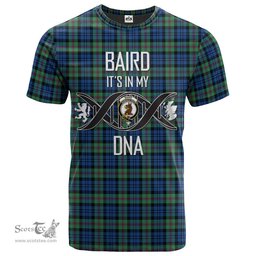 Scottish Baird Ancient Its In My DNA Plaid Family Crest Tartan T Shirt Scottish Plaid Tartan Plaid - ScotsTee - scotstee.com
