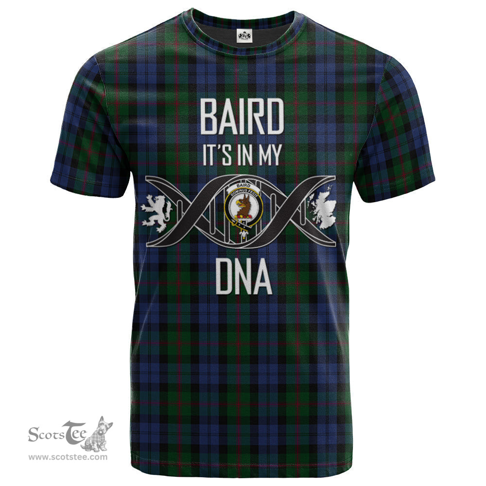 Scottish Baird Its In My DNA Plaid Family Crest Tartan T Shirt Scottish Plaid Tartan Plaid - ScotsTee - scotstee.com