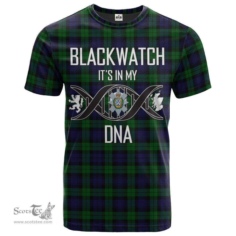 Scottish Blackwatch 01 Its In My DNA Plaid Family Crest Tartan T Shirt Scottish Plaid Tartan Plaid - ScotsTee - scotstee.com