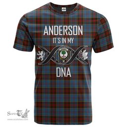 Scottish Anderson MacGregor Hastie 01 Its In My DNA Plaid Family Crest Tartan T Shirt Scottish Plaid Tartan Plaid - ScotsTee - scotstee.com
