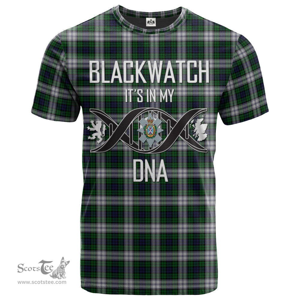 Scottish Blackwatch Dress (Symmetrical) Its In My DNA Plaid Family Crest Tartan T Shirt Scottish Plaid Tartan Plaid - ScotsTee - scotstee.com