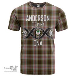 Scottish Anderson Dress Its In My DNA Plaid Family Crest Tartan T Shirt Scottish Plaid Tartan Plaid - ScotsTee - scotstee.com