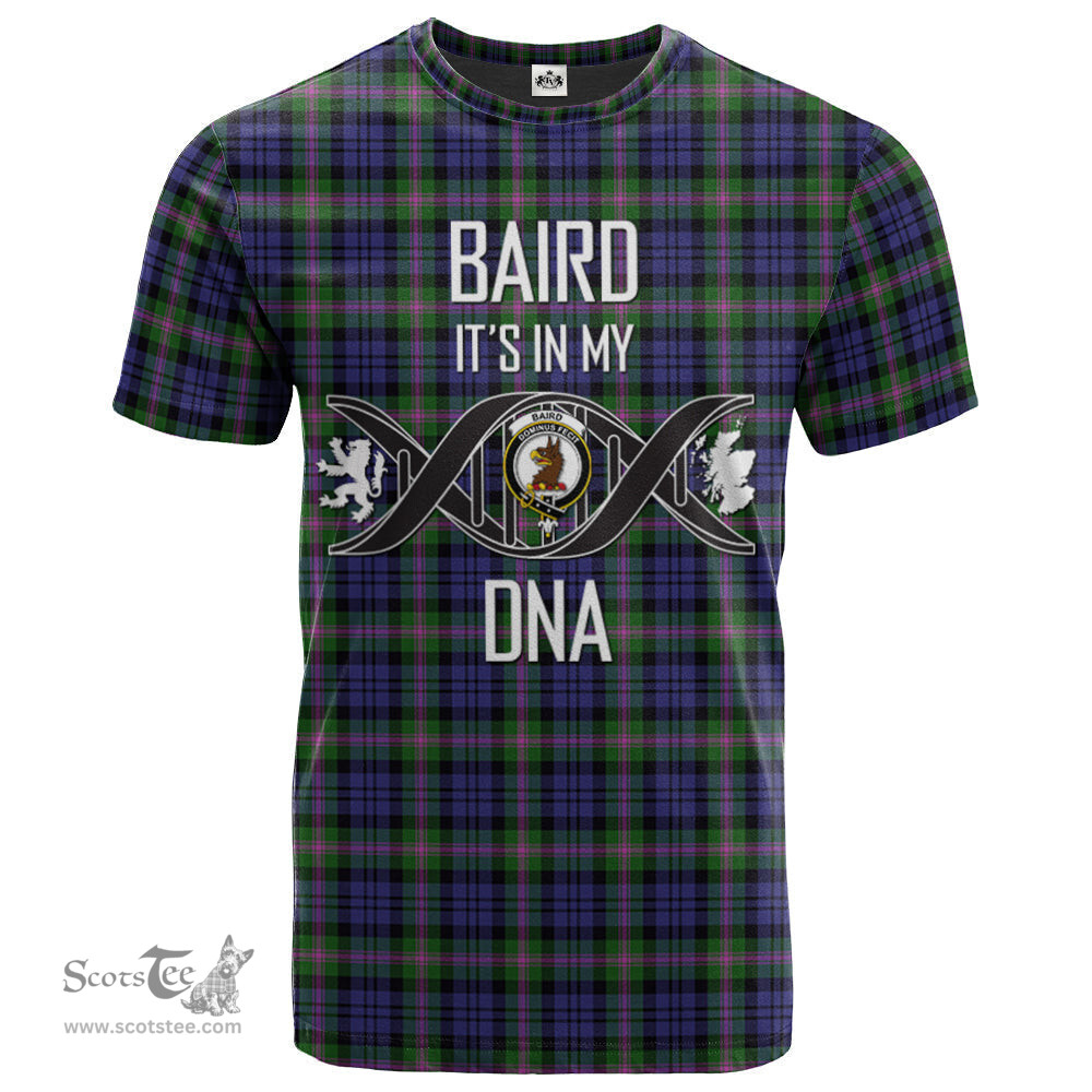 Scottish Baird Modern Its In My DNA Plaid Family Crest Tartan T Shirt Scottish Plaid Tartan Plaid - ScotsTee - scotstee.com
