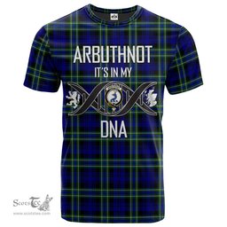 Scottish Arbuthnot Modern Its In My DNA Plaid Family Crest Tartan T Shirt Scottish Plaid Tartan Plaid - ScotsTee - scotstee.com