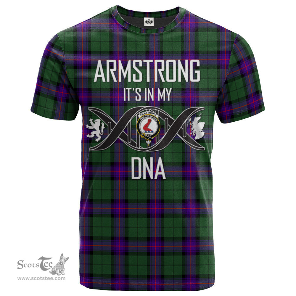 Scottish Armstrong Modern Its In My DNA Plaid Family Crest Tartan T Shirt Scottish Plaid Tartan Plaid - ScotsTee - scotstee.com
