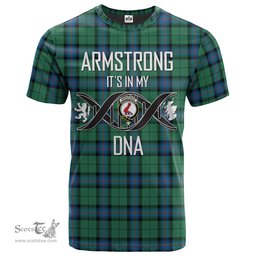Scottish Armstrong Ancient Its In My DNA Plaid Family Crest Tartan T Shirt Scottish Plaid Tartan Plaid - ScotsTee - scotstee.com