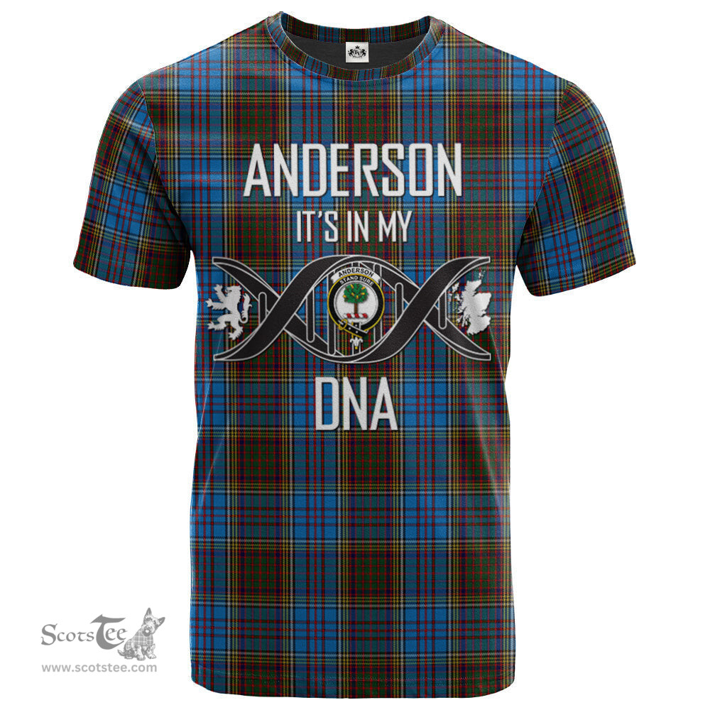 Scottish Anderson Coulson Bonner 02 Its In My DNA Plaid Family Crest Tartan T Shirt Scottish Plaid Tartan Plaid - ScotsTee - scotstee.com