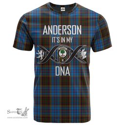 Scottish Anderson Coulson Bonner 02 Its In My DNA Plaid Family Crest Tartan T Shirt Scottish Plaid Tartan Plaid - ScotsTee - scotstee.com
