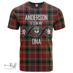Scottish Anderson of Arbrake Its In My DNA Plaid Family Crest Tartan T Shirt Scottish Plaid Tartan Plaid - ScotsTee - scotstee.com