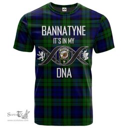 Scottish Bannatyne Its In My DNA Plaid Family Crest Tartan T Shirt Scottish Plaid Tartan Plaid - ScotsTee - scotstee.com